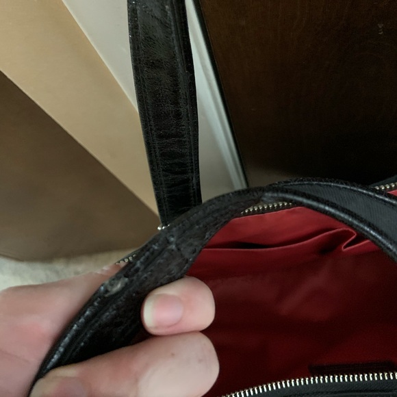 Black Coach Poppy Signature Glam Tote - Picture 6 of 6